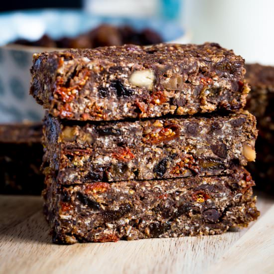 Healthy Vegan Granola Bars - Recipe photo by TheCookandHim