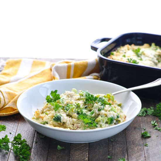 Chicken, Broccoli & Rice Casserole - Recipe photo by The Seasoned Mom