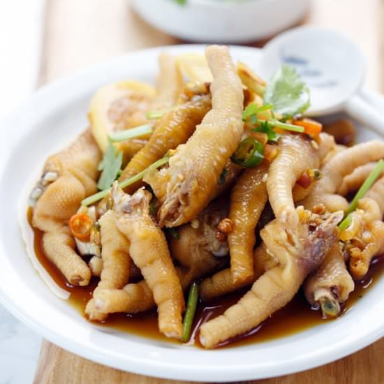 Chicken Feet Salad - Recipe photo by elaineluo
