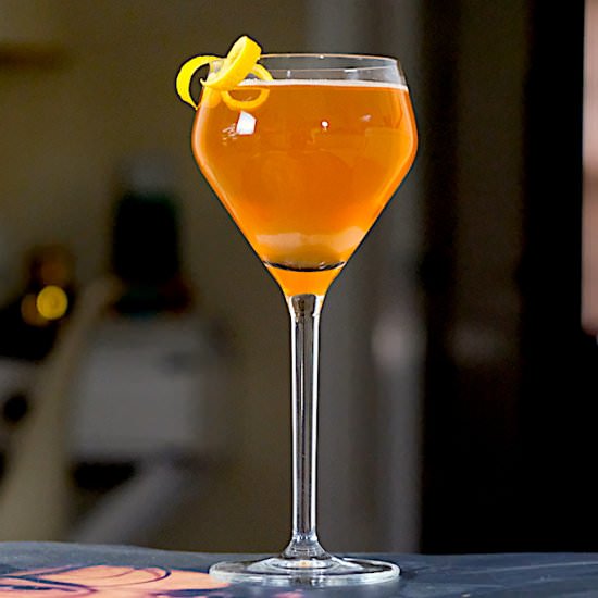 The Esquire Cocktail - Recipe photo by SipsNibblesBites