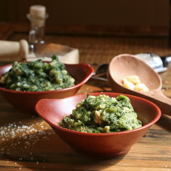 Instant polenta and chicken bowls - Recipe photo by Lemabor