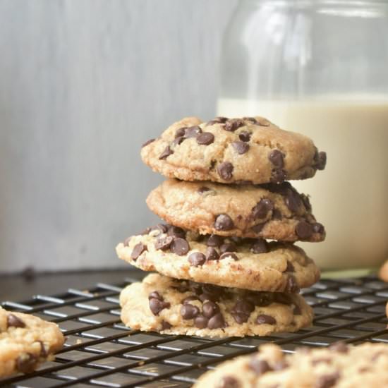Vegan Chocolate Chip Cookies - Recipe photo by crimsonandcopper
