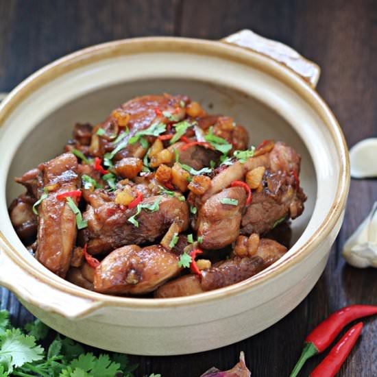 Stir Fry Chicken with salted Fish - Recipe photo by Anncoo