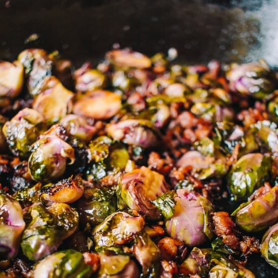 Roasted Brussel Sprouts - Recipe photo by afullliving