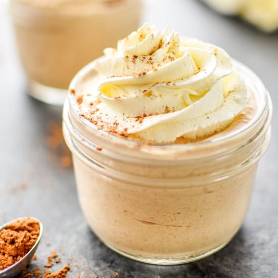 Pumpkin Spice Whipped Greek Yogurt - Recipe photo by projectmealplan
