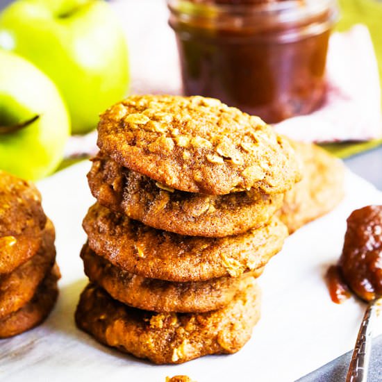 Apple Butter Oatmeal Cookies - Recipe photo by pipandebby