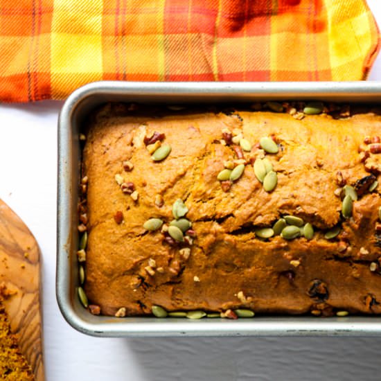 Pumpkin Spice Loaf - Recipe photo by the food blog