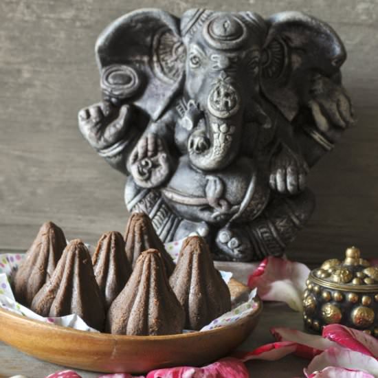Hot Chocolate Modak - Recipe photo by myfridayfoodswings