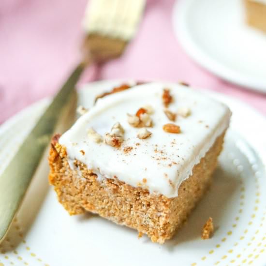 The Best Pumpkin Spice Bars - Recipe photo by simplytaralynn