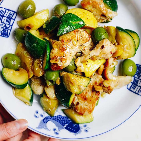 Chicken Zucchini Stir-Fry - Recipe photo by IHeartUmami