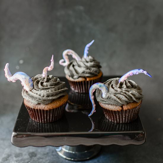 Creature From the Deep Cupcakes - Recipe photo by tikkido