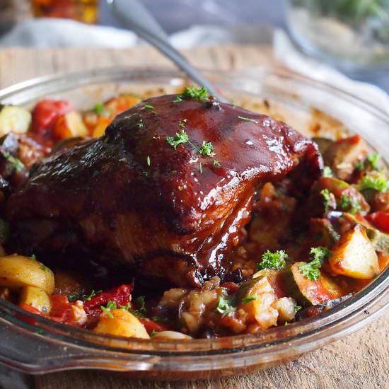 Coca cola glazed pork ribs - Recipe photo by Dzi