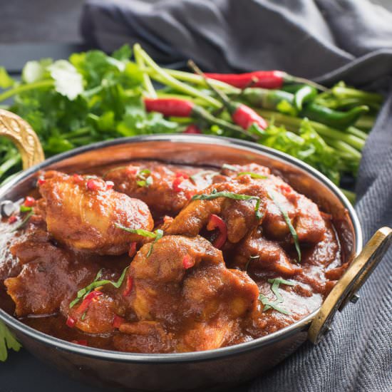 madras chicken curry - Recipe photo by glebekitchen