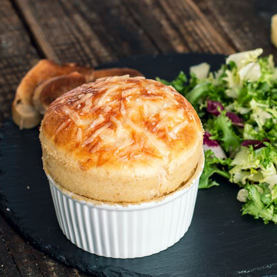 Cheese Soufflé - Recipe photo by Home Cooking Adventure