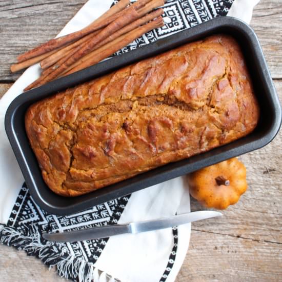 Easy Pumpkin Bread - Recipe photo by thespeedyspatula