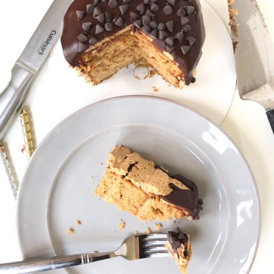 Mini Peanut Butter Layer Cake - Recipe photo by cookiesandcalligraphy