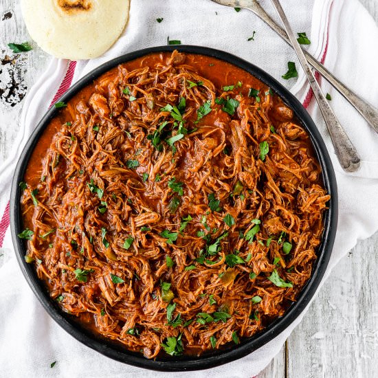 InstantPot Venezuelan Shredded Beef - Recipe photo by Mommys Home Cooking
