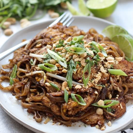 Pad Thai Noodles - Recipe photo by Joyous Apron