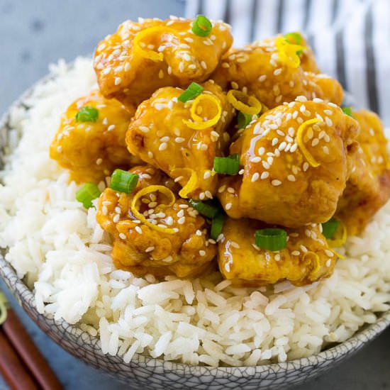 Chinese Lemon Chicken - Recipe photo by dinneratthezoo