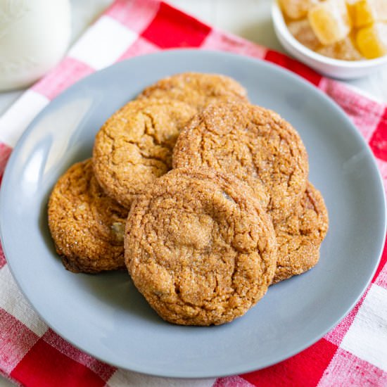 Gingersnap Cookies - Recipe photo by cardamomandcoconut