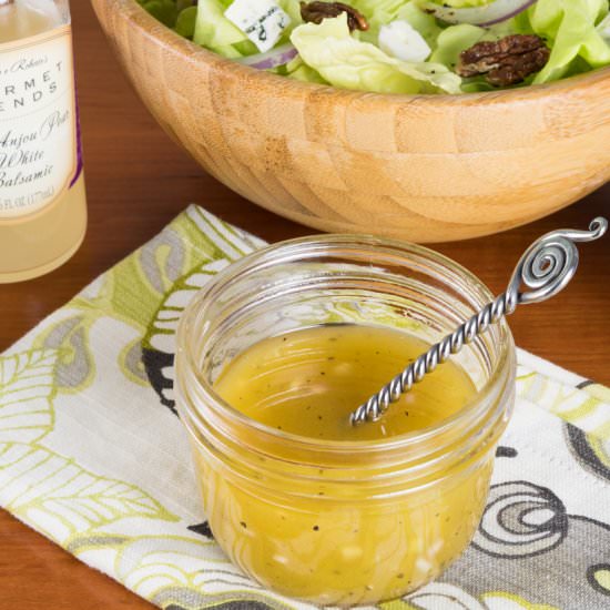 Pear Vinaigrette - Recipe photo by For the Love of Cooking