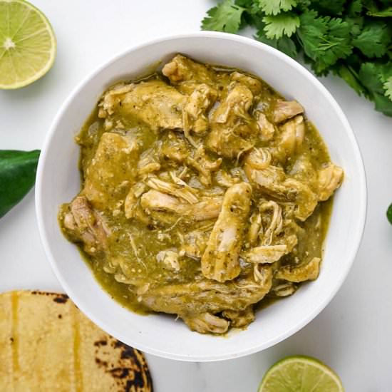 Authentic Chile Verde - Recipe photo by SlenderKitchen