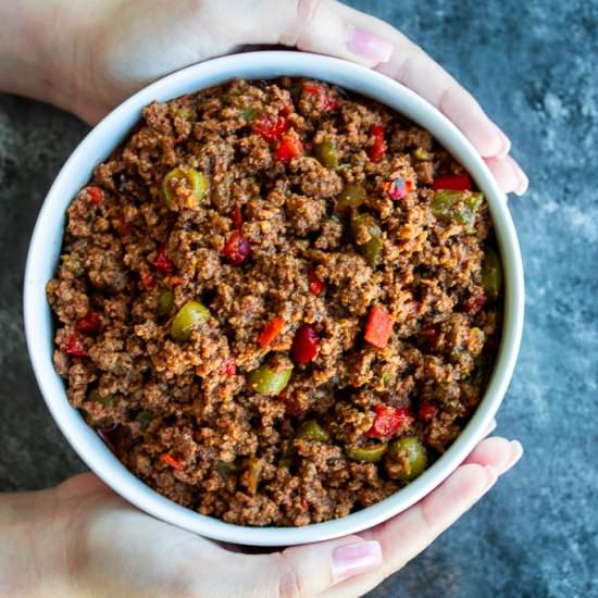 Puerto Rican Picadillo - Recipe photo by Kitchen De Lujo
