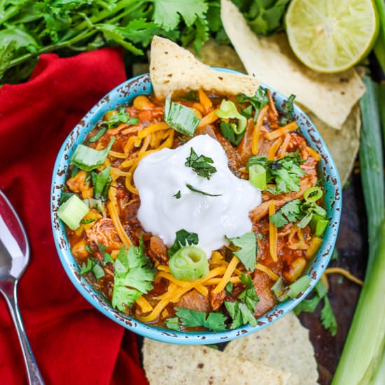 Chicken Chili - Recipe photo by SugarSpicesLife