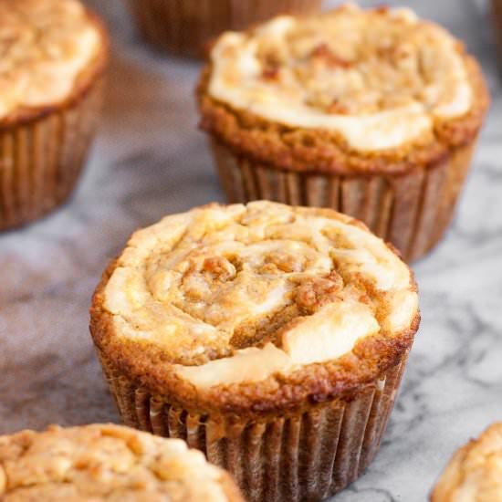 Cream Cheese Pumpkin Muffins - Recipe photo by realbalanced