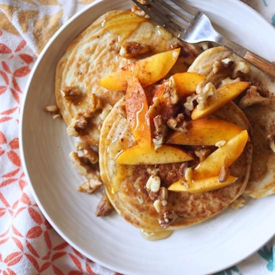 Easy Fluffy Grain-Free Pancakes - Recipe photo by Food to Feel Good