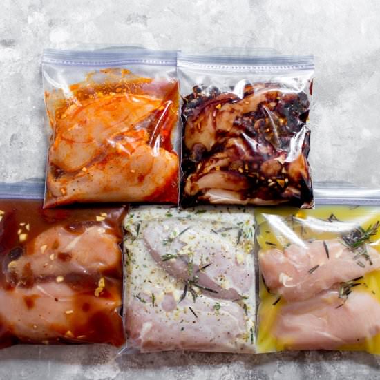 5 Easy Chicken Marinade - Recipe photo by Carmy @ carmyy.com