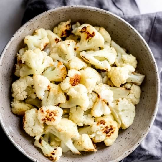 Quick Roasted Cauliflower - Recipe photo by bluebowlrecipes