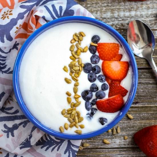 Dairy Free Instant Pot Yogurt - Recipe photo by SugarSpicesLife