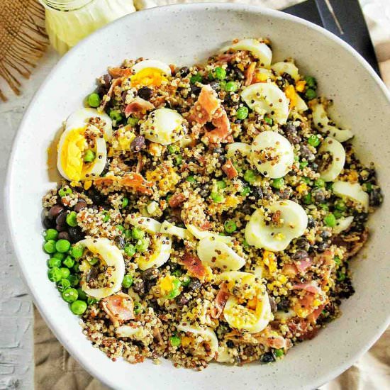 Black Bean Quinoa Salad - Recipe photo by SweetCaramelSunday