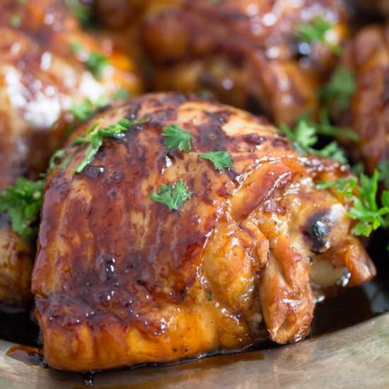 Roasted Lime Chicken with Honey - Recipe photo by adinutza