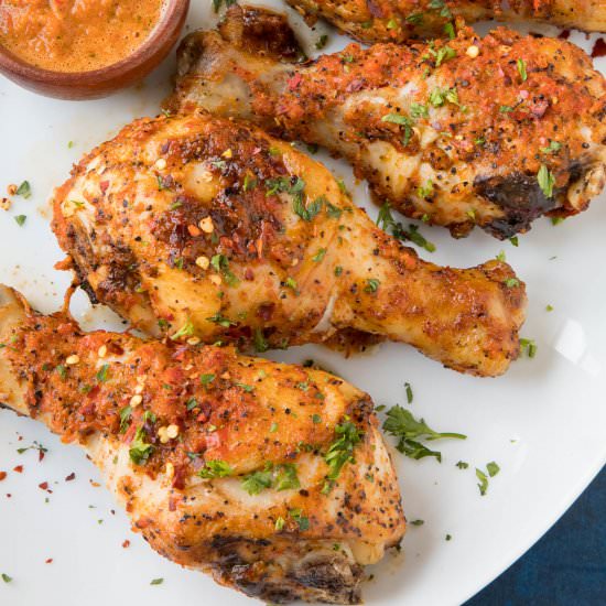 Peri Peri Chicken Legs - Recipe photo by ChiliPepperMadness