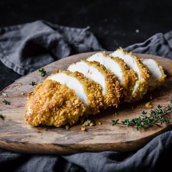 Low-Carb Parmesan Chicken - Recipe photo by KetoDietApp