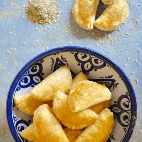 Cheese Biscuits with zaatar - Recipe photo by cookingwithnanaling