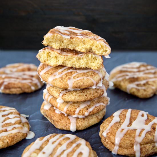 Maple-Glazed Snickerdoodles - Recipe photo by Lip-SmackingFood