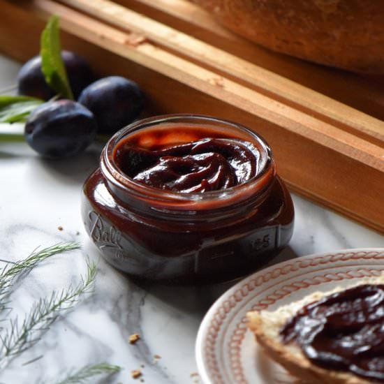 Plum Butter - Recipe photo by shelovesbiscotti