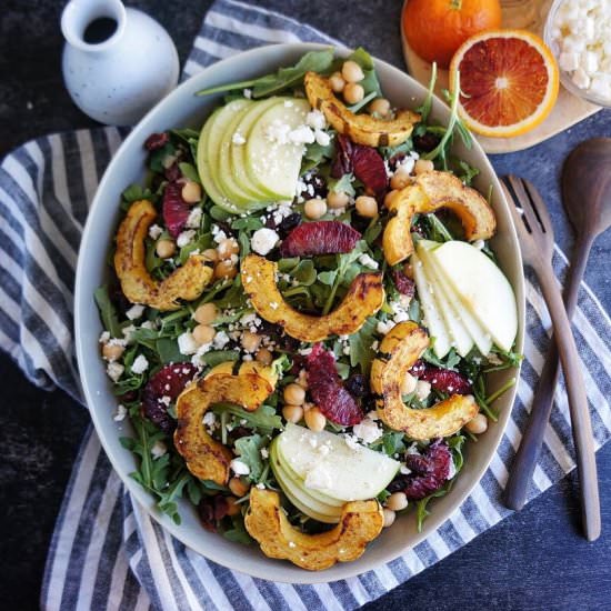 Fall Harvest Salad - Recipe photo by windycitydinnerfairy