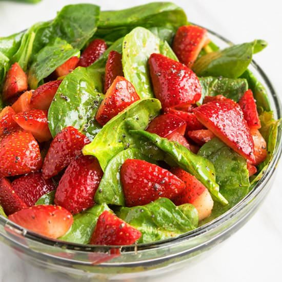 Strawberry Spinach Salad - Recipe photo by 1PotRecipes