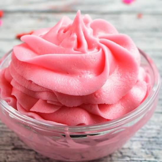 Maraschino Cherry Frosting - Recipe photo by Cakewhiz