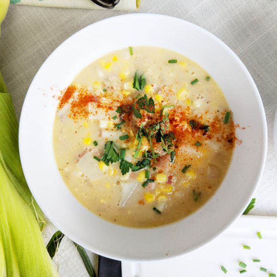 Corn Chowder - Recipe photo by CraftandProcess