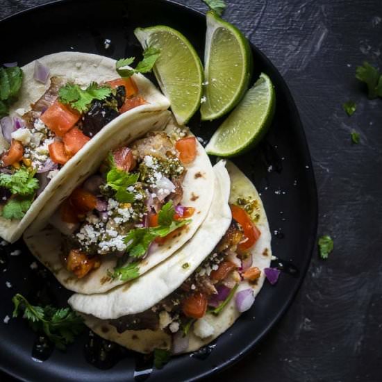 Roasted Pork Belly Tacos - Recipe photo by Went Here 8 This