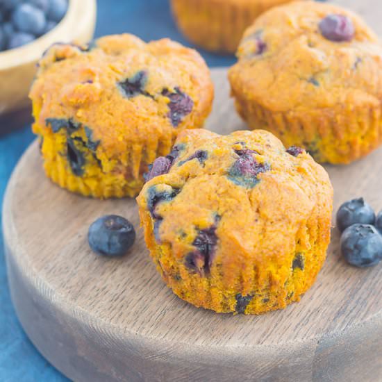 Pumpkin Blueberry Muffins - Recipe photo by pumpkinnspice