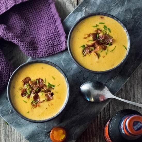 Beer Cheese Soup - Recipe photo by Fox Valley Foodie