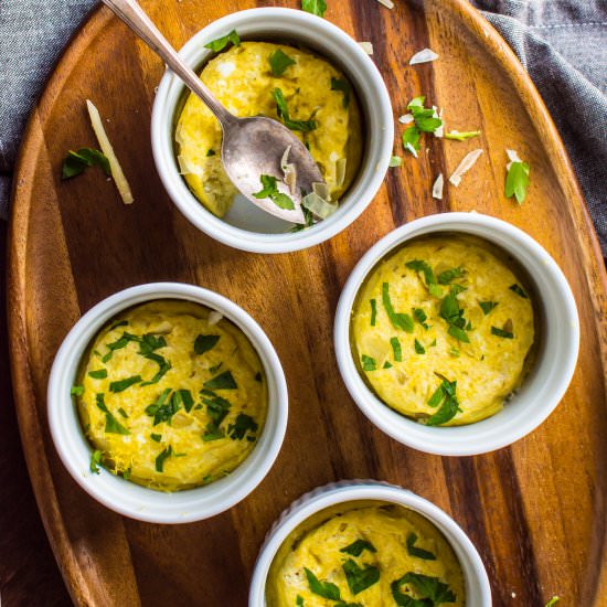 Mini Gruyere Shallot Frittatas - Recipe photo by apleasantlittlekitchen
