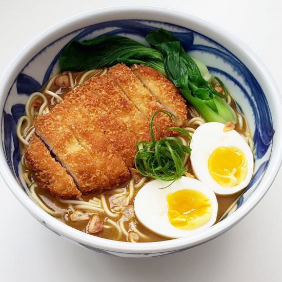 Tonkatsu Curry Ramen - Recipe photo by leelscooks