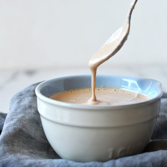 CREAMY WALNUT DRESSING - Recipe photo by BrightBird